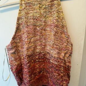 Italian made Multicolor Knit Top - Pink & Gold Tones